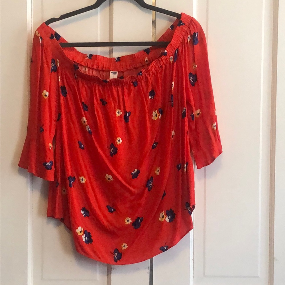 Off the shoulder shirt